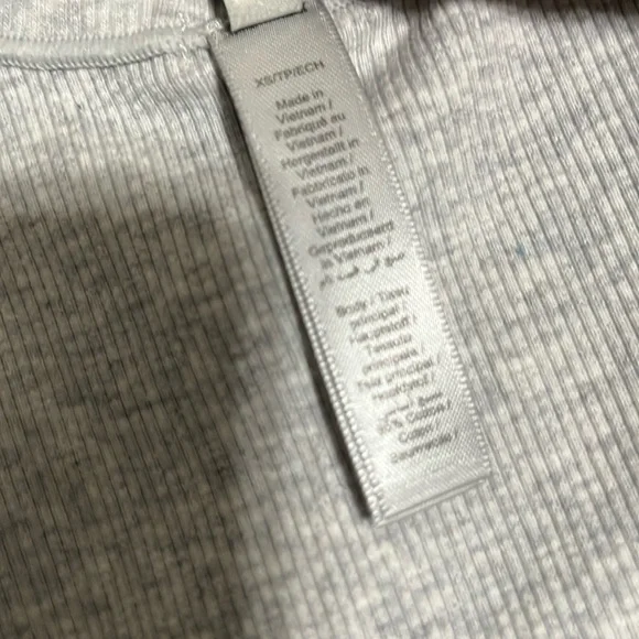 SKIMS Cotton Rib Tank and Cotton Rib Boxer in Light Heather Grey Size XS - Picture 4 of 8